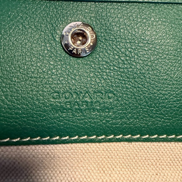 Goyard Saint Louis PM Emerald Green Tote with Pouch - very good condition - Picture 6 of 6